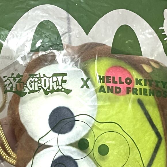 McDonald’s 2024 Yu-Gi-Oh x Hello Kitty and Friends Keroppi x Kuriboh Plush #4 - Picture 4 of 7